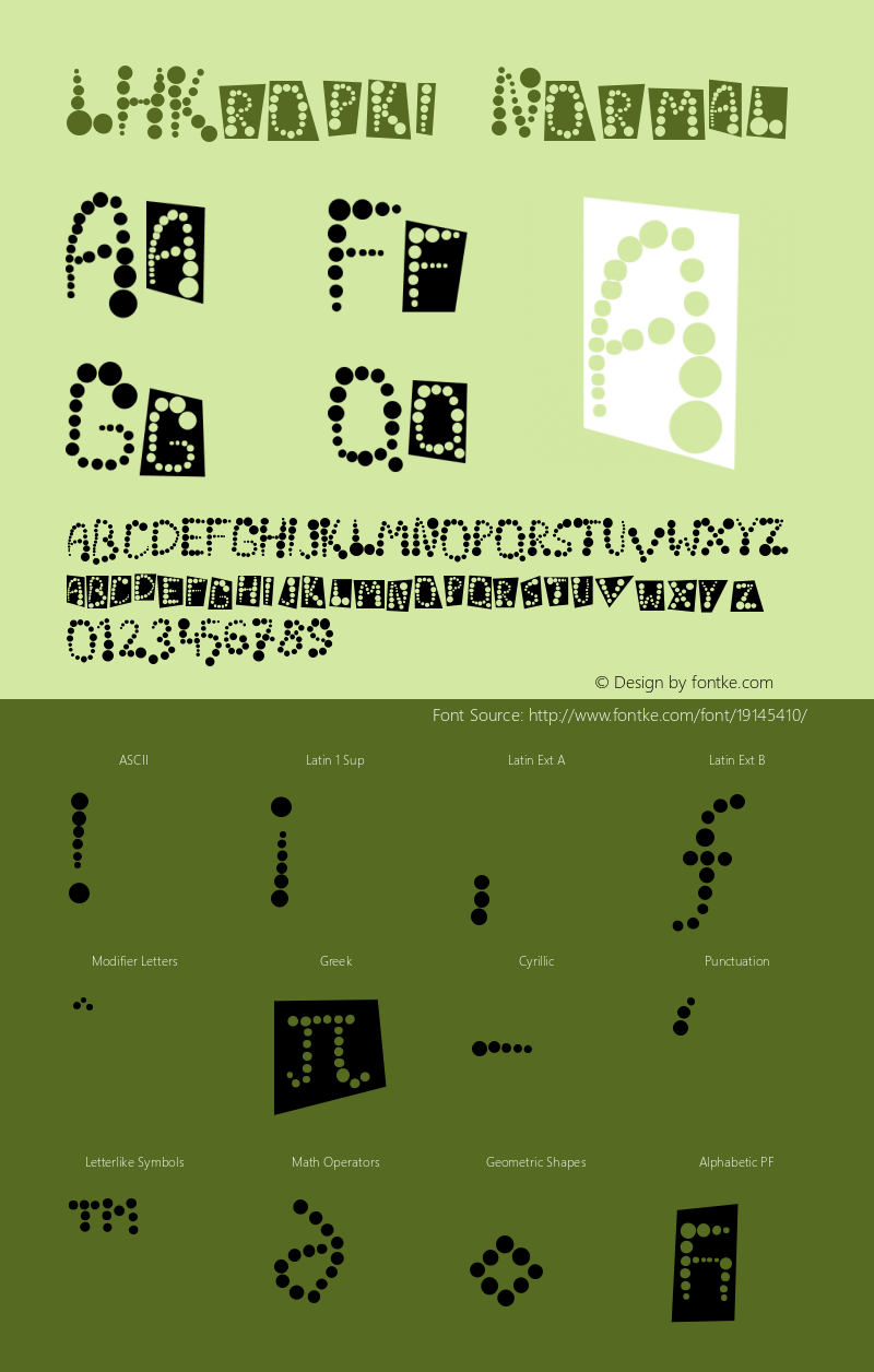 LinotypeKropki Version Lino 01.04.1997图片样张