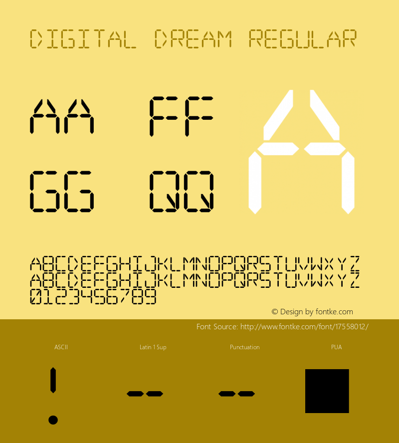 Digital dream Regular 2图片样张