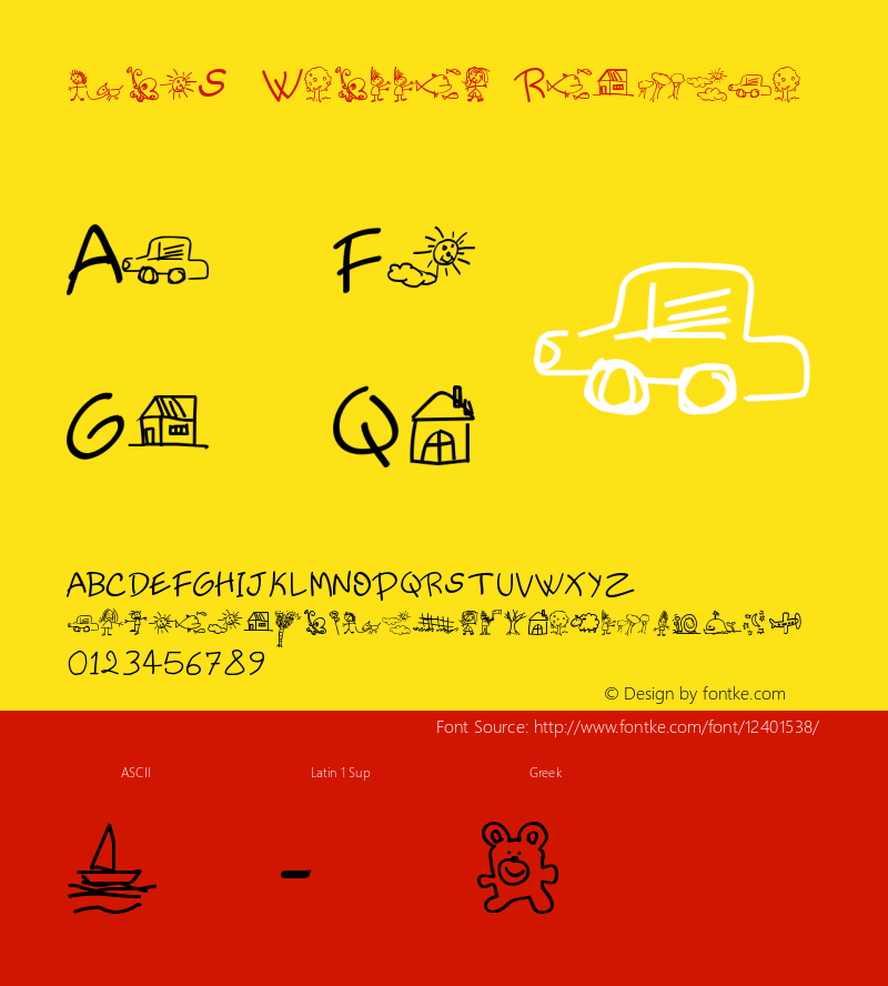 kidS Written Regular Version 1.00 February 27, 2010, initial release图片样张