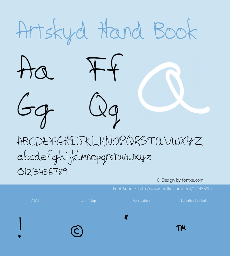 Artskyd Hand Book Version 1.004图片样张