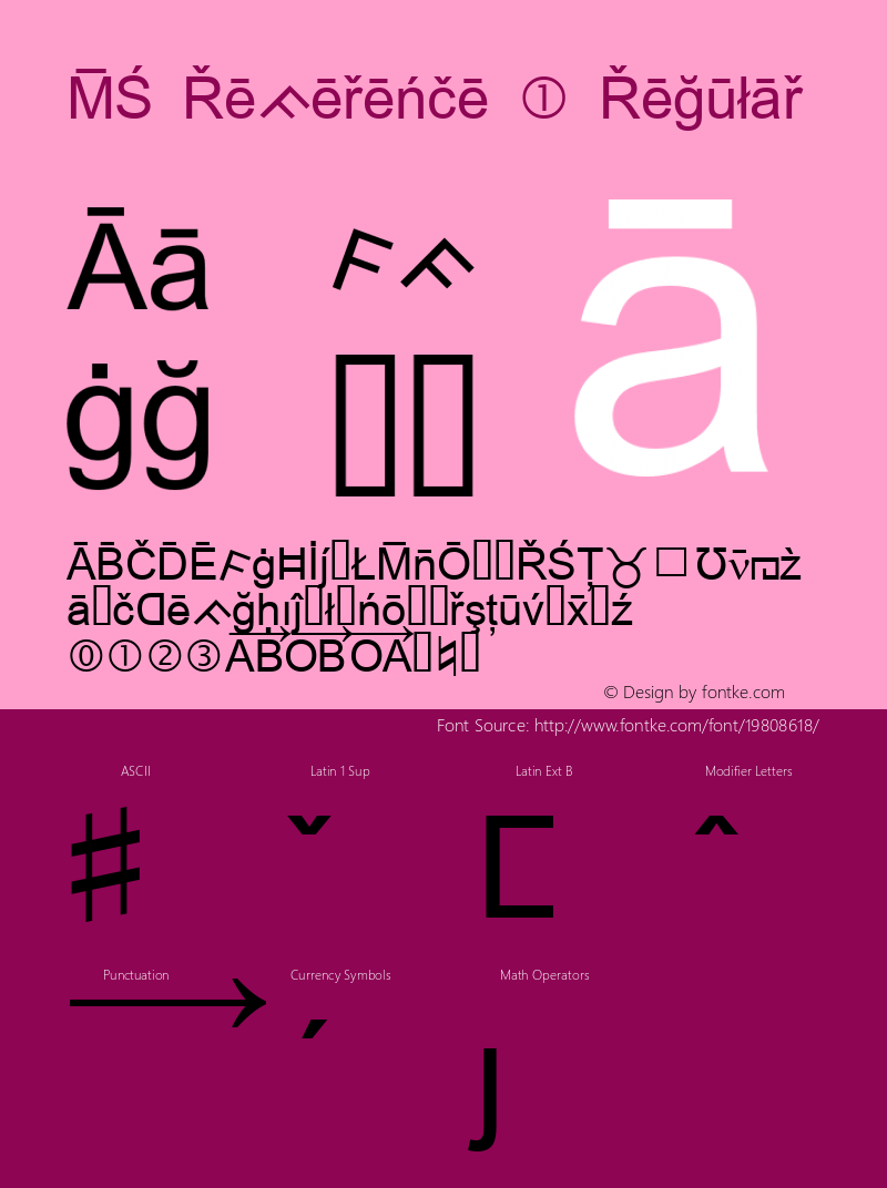 MS Reference 1 Version 1.00图片样张