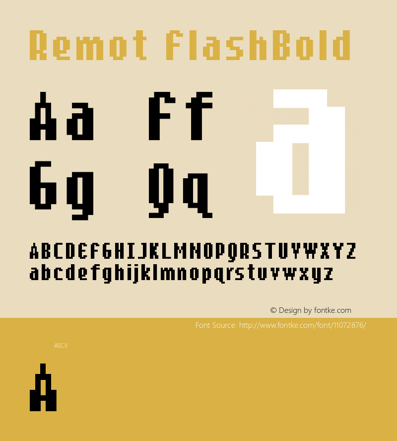 Remot FlashBold Version 001.000图片样张