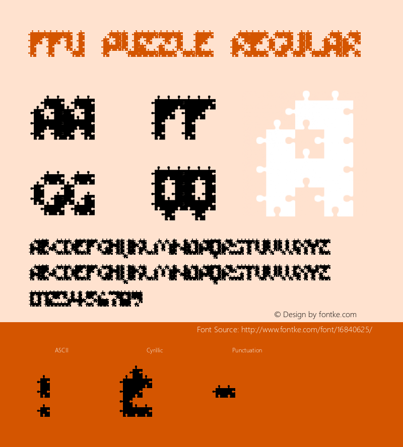 FFU Puzzle Regular Version 1.000 2008 initial release图片样张