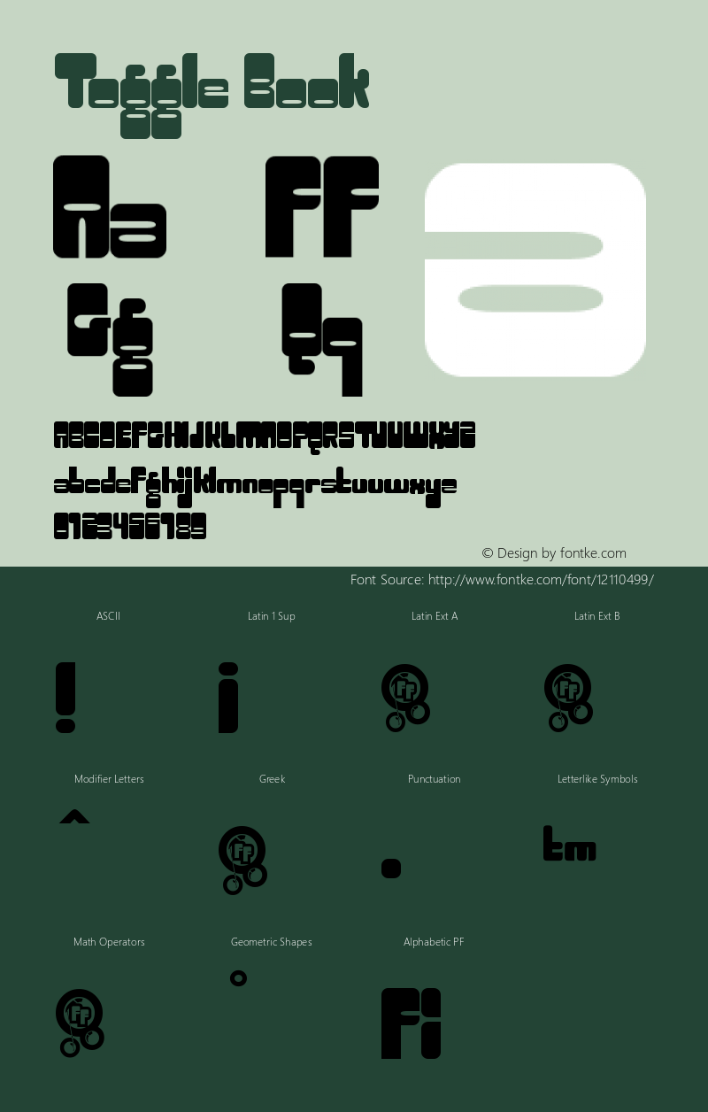 Toggle Book Version Macromedia Fontograp图片样张