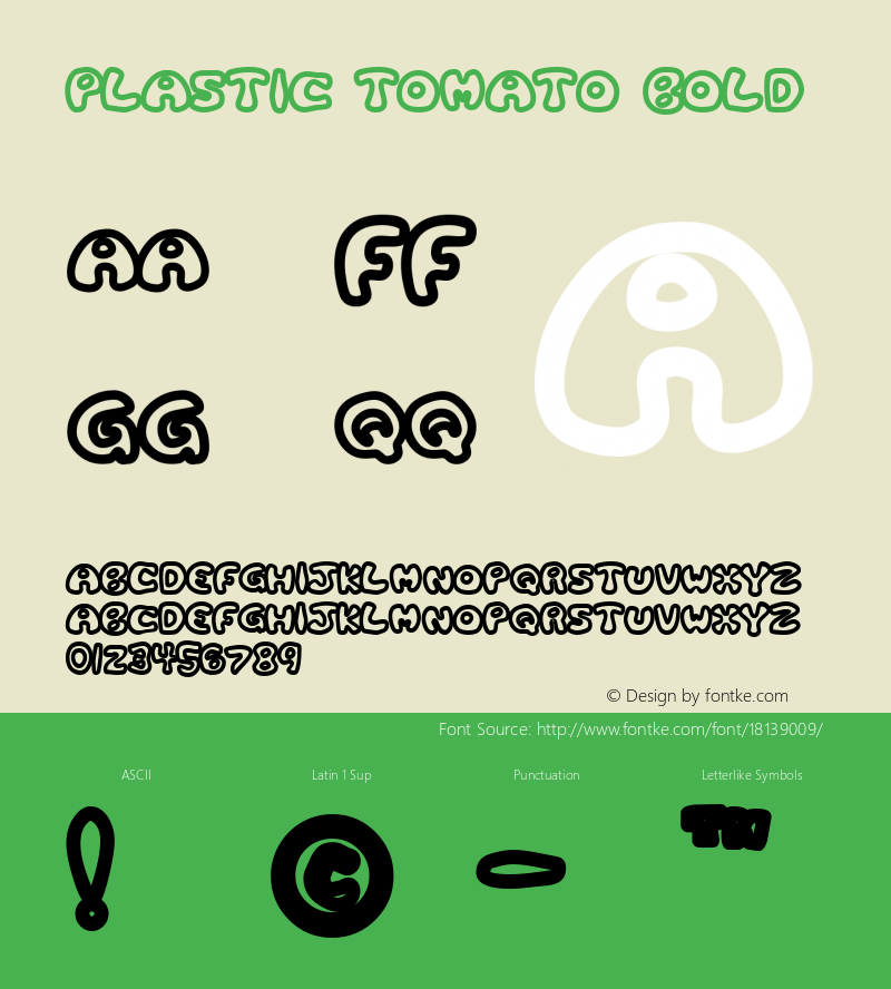 Plastic Tomato Bold 1.0 Thu Mar 12 17:00:54 1998图片样张