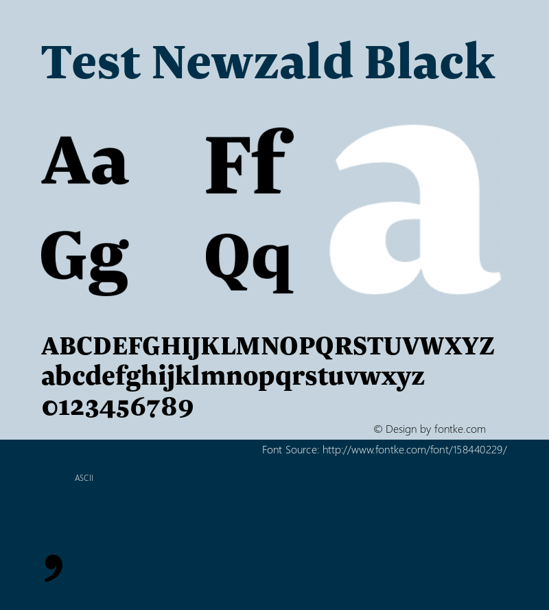 Test Newzald-Black Version 1.000, initial release图片样张