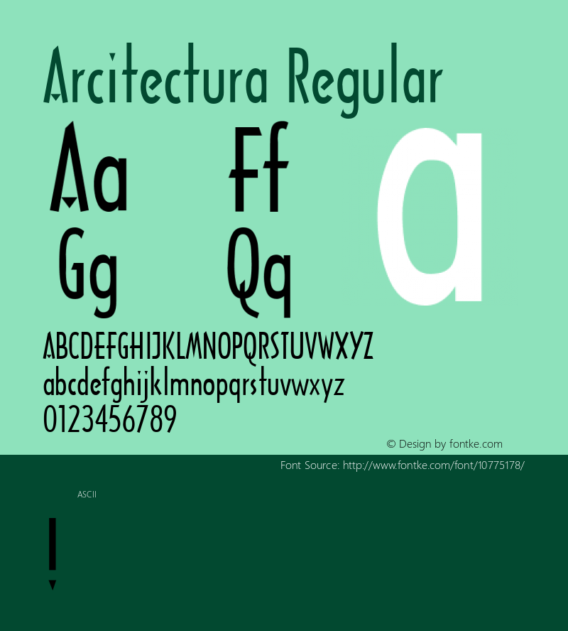 Arcitectura Regular Version 1.0图片样张