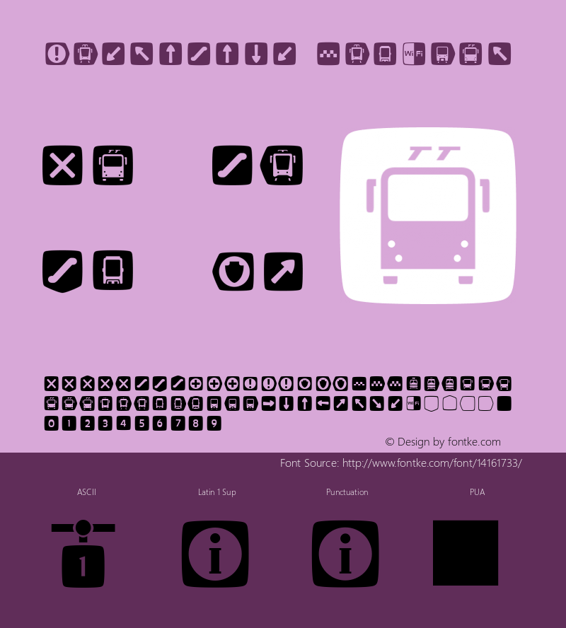 MetroFont Regular 1.1图片样张