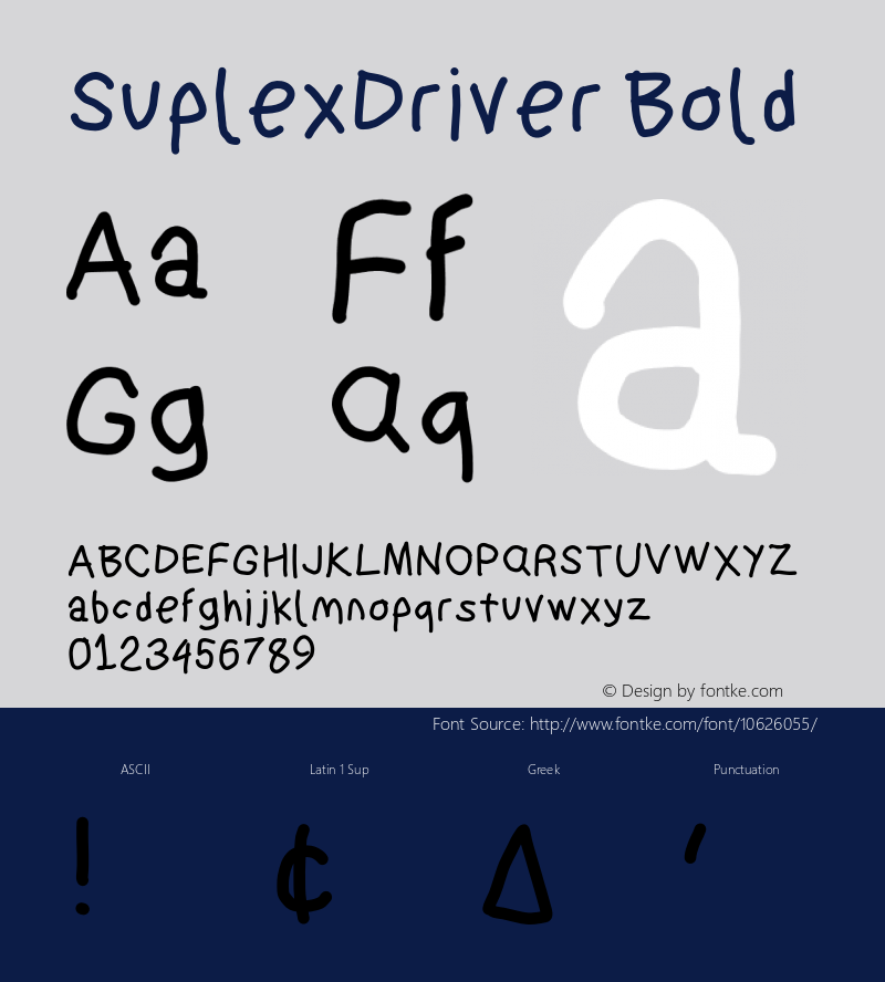 SuplexDriver Bold Version BOOM图片样张