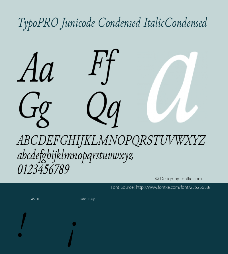 TypoPRO Junicode-Italic Version 0.6.17图片样张