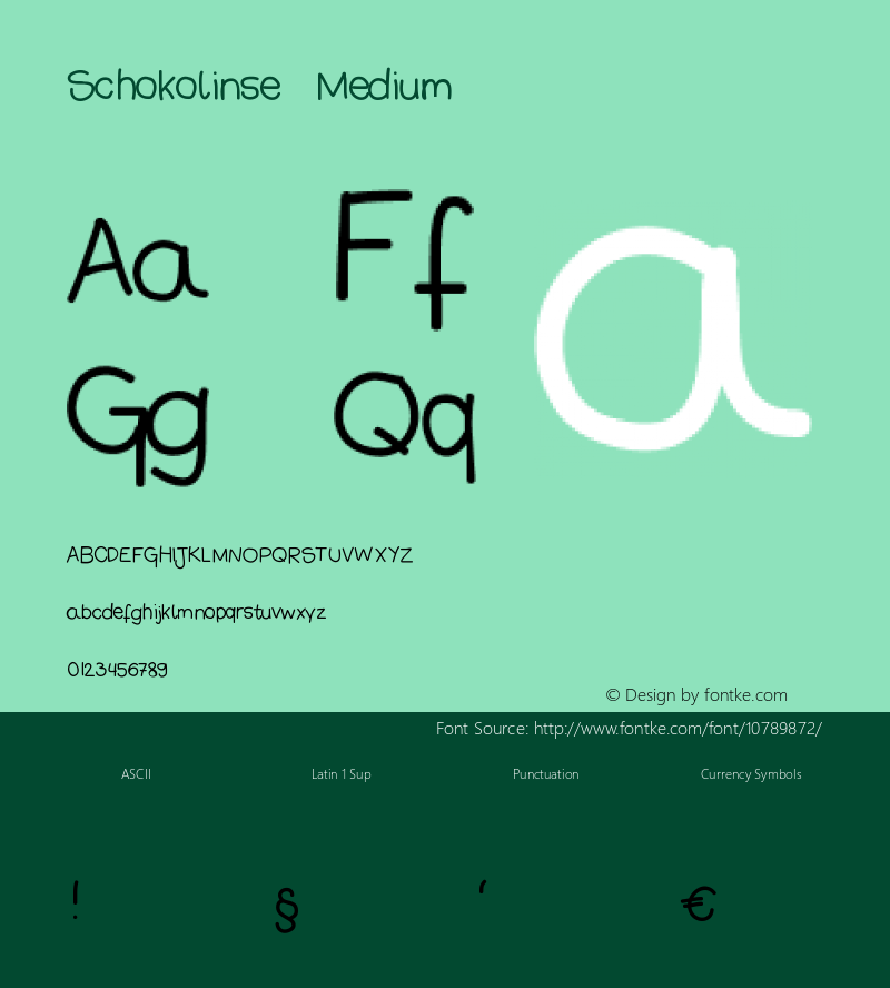 Schokolinse Medium Version 001.000图片样张