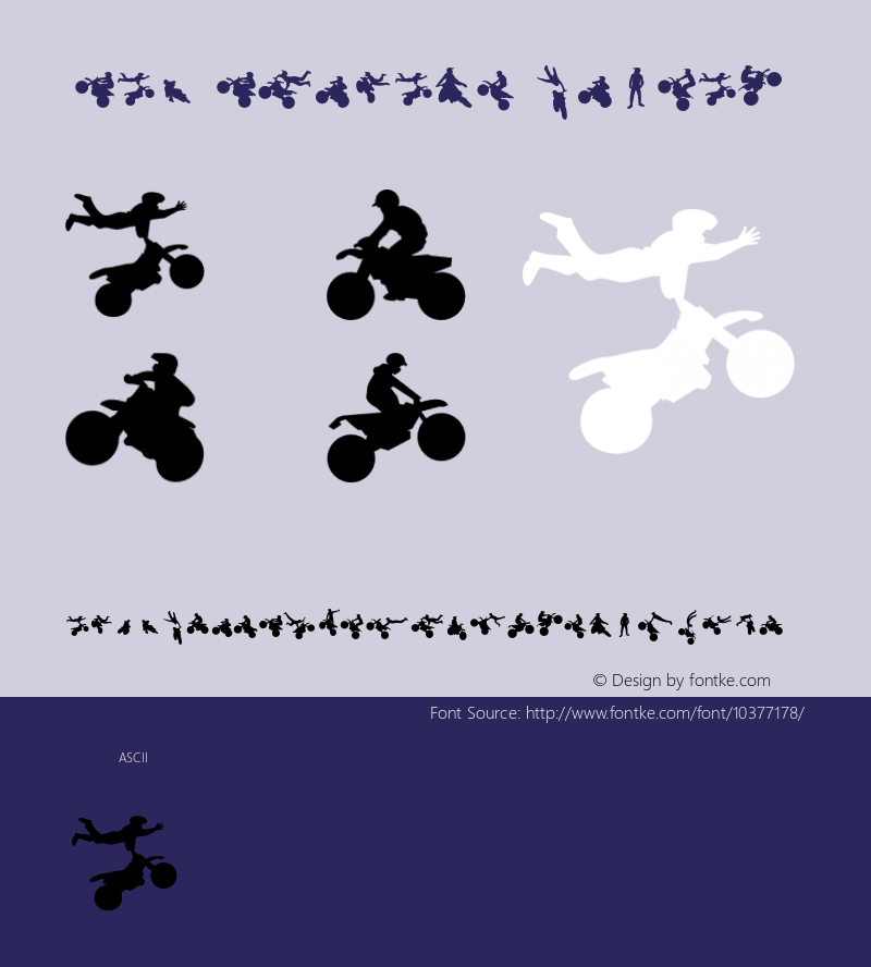 Diad Dingbats Regular Version 1.005图片样张