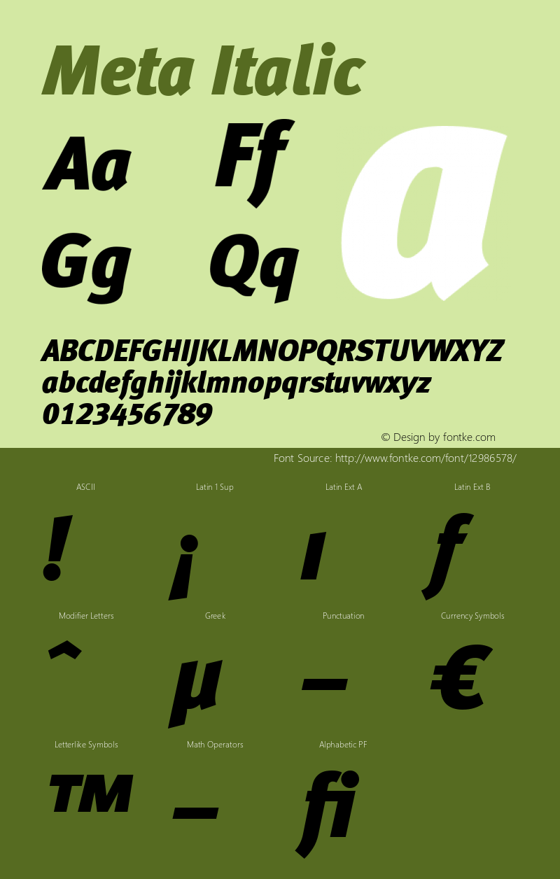 Meta Italic 004.301图片样张