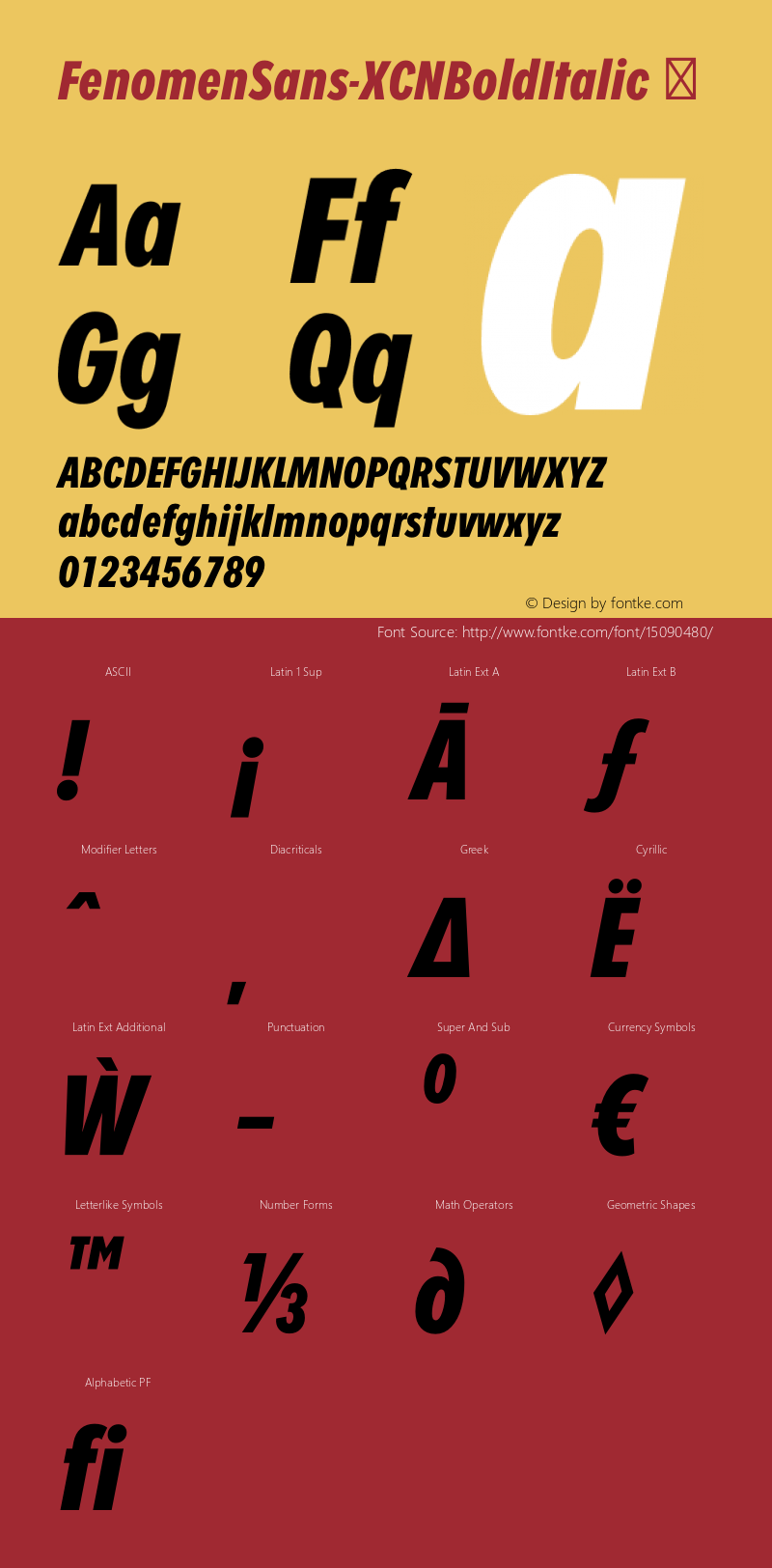 FenomenSans-XCNBoldItalic ☞ Version 1.001;PS 001.001;hotconv 1.0.70;makeotf.lib2.5.58329;com.myfonts.easy.signature-type-foundry.fenomen-sans.xcn-bold-italic.wfkit2.version.4nQh图片样张