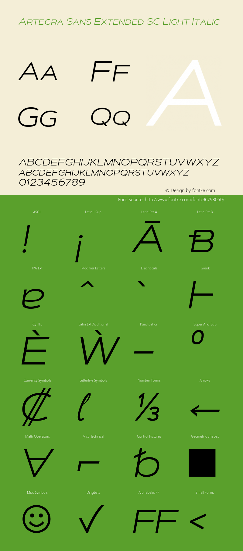Artegra Sans Extended SC Light Italic 1.006图片样张