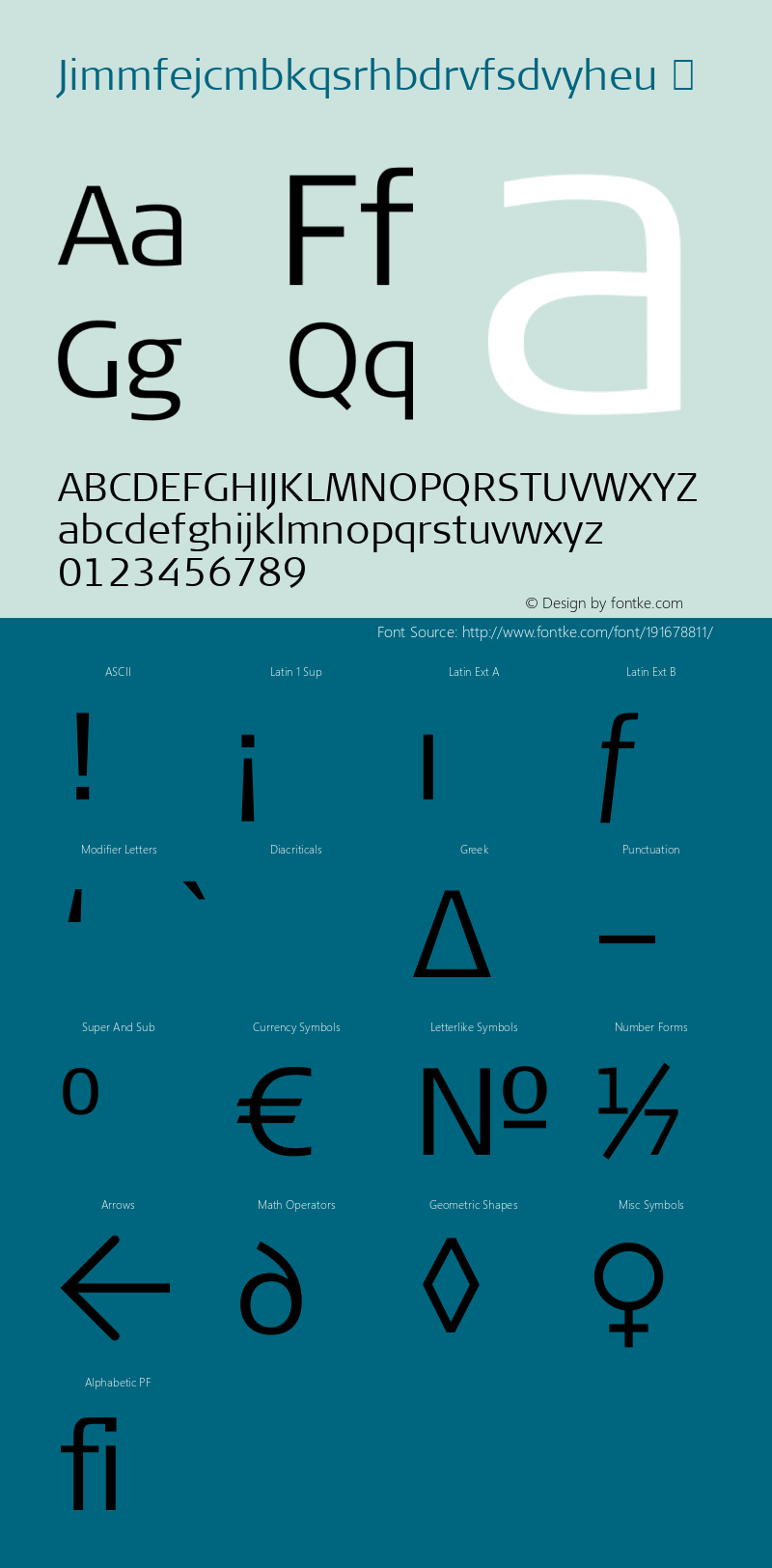 ☞Jimmfejcmbkqsrhbdrvfsdvyheu Version 7.504; 2010; Build 1021;com.myfonts.easy.fontfont.signa.ot-light.wfkit2.version.4gM7图片样张