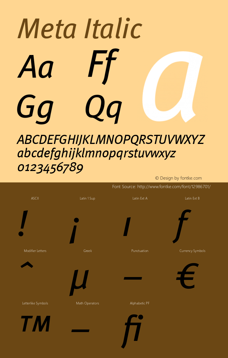 Meta Italic 004.301图片样张