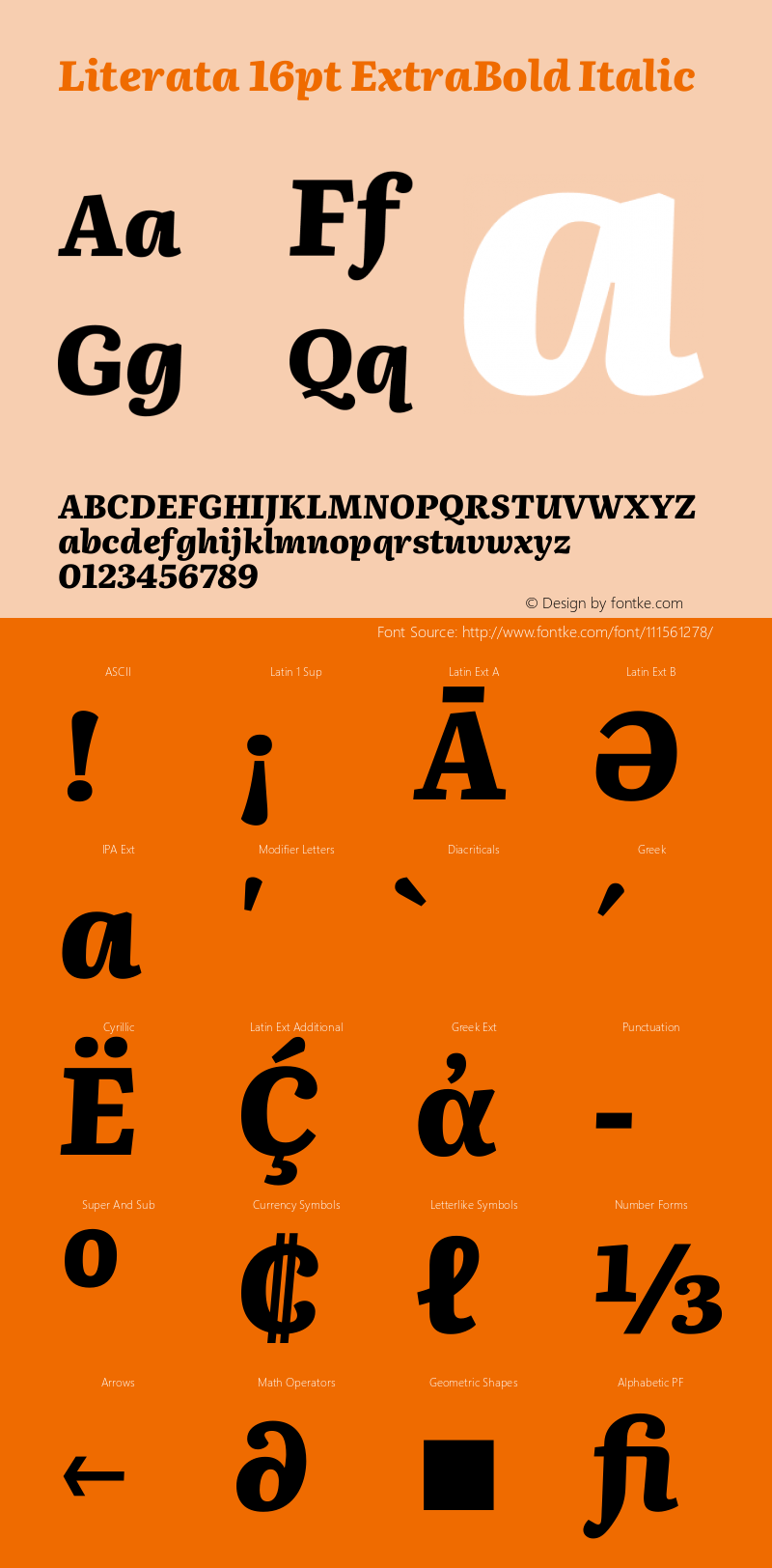 Literata 16pt ExtraBold Italic Version 3.002图片样张