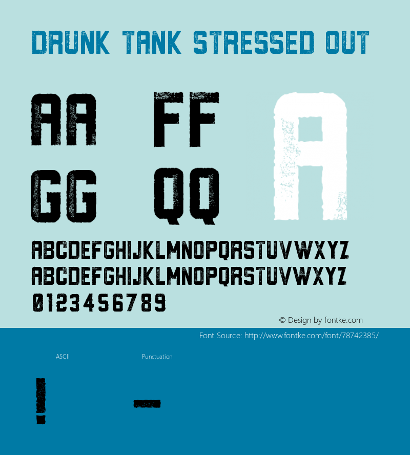 Drunk Tank Stressed Out Version 1.000图片样张