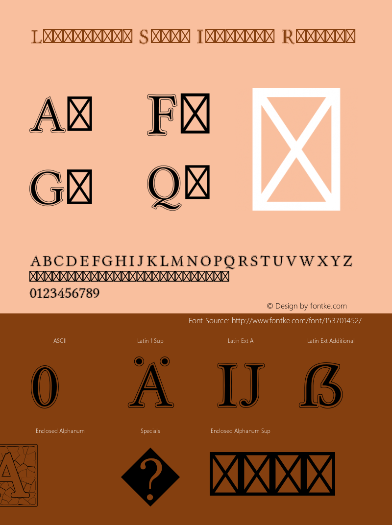 Libertinus Serif Initials Regular Version 7.010;RELEASE图片样张