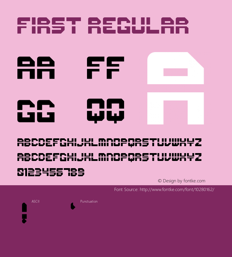 First Regular Version 1.0图片样张