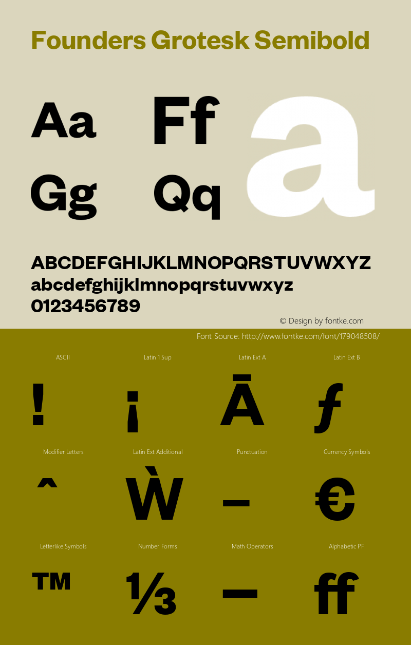 Founders Grotesk Semibold Version 2.001 | web-TT图片样张