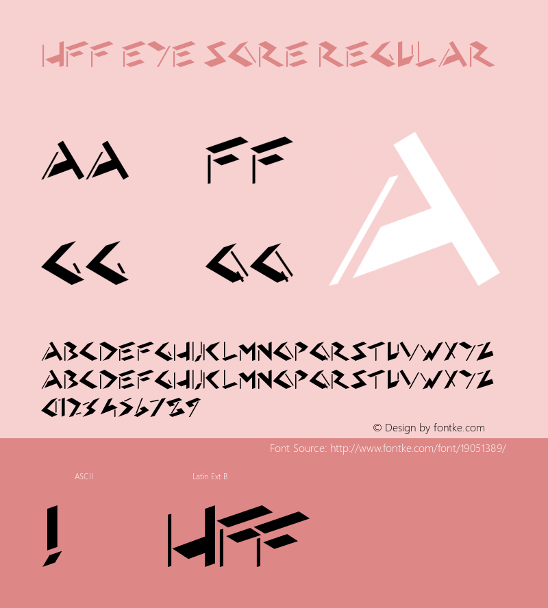 HFF Eye Sore Regular Version 1.000图片样张