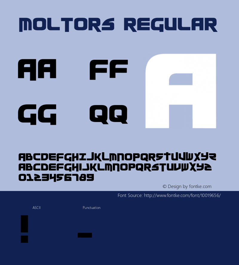 Moltors Regular 1图片样张