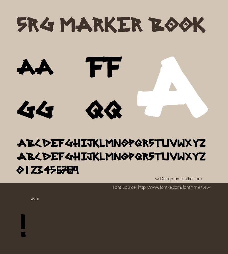 SRG MARKER Book Version 1.00 November 13, 20图片样张