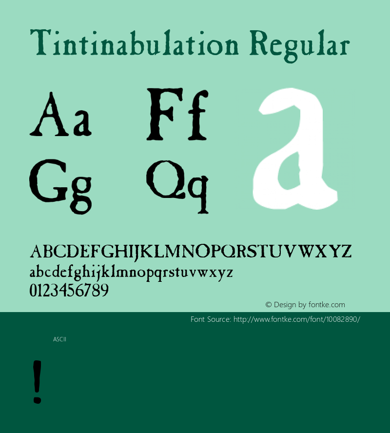 Tintinabulation Regular Unknown图片样张