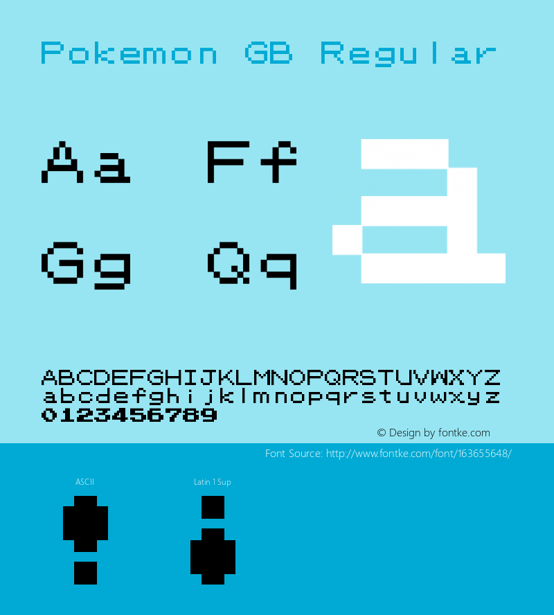 Pokemon GB Version 1.00图片样张