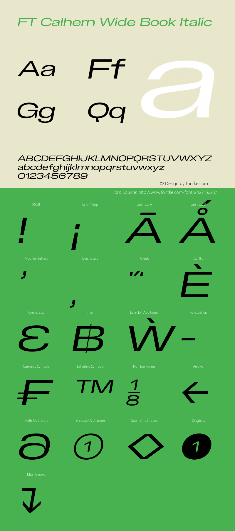 FT Calhern Wide Book Italic Version 1.001 (2023-01-31) | web-otf图片样张