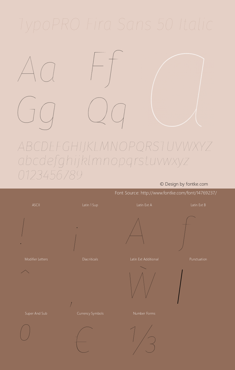 TypoPRO Fira Sans 50 Italic Version 3.111;PS 003.111;hotconv 1.0.70;makeotf.lib2.5.58329图片样张