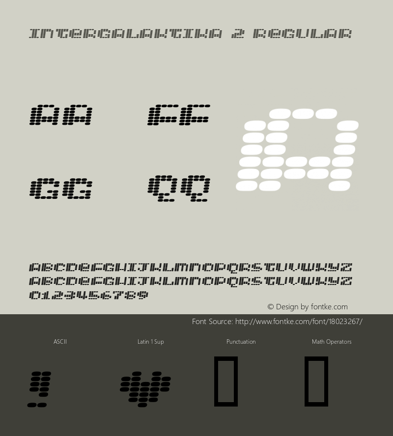 Intergalaktika 2 Regular 2图片样张