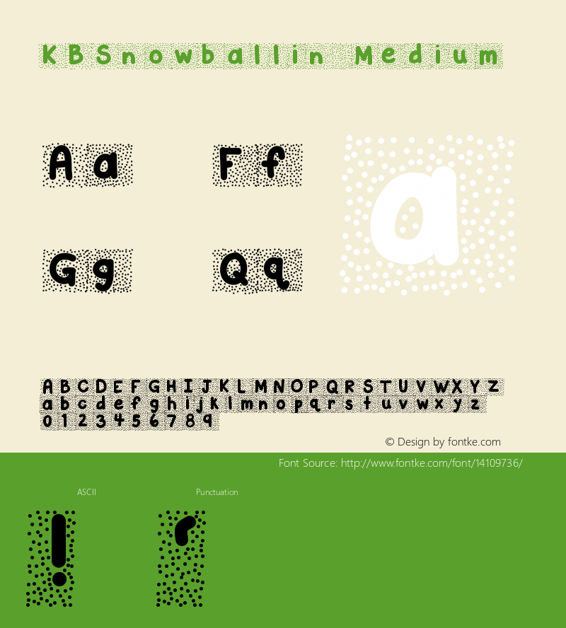 KBSnowballin Medium Version 001.000图片样张