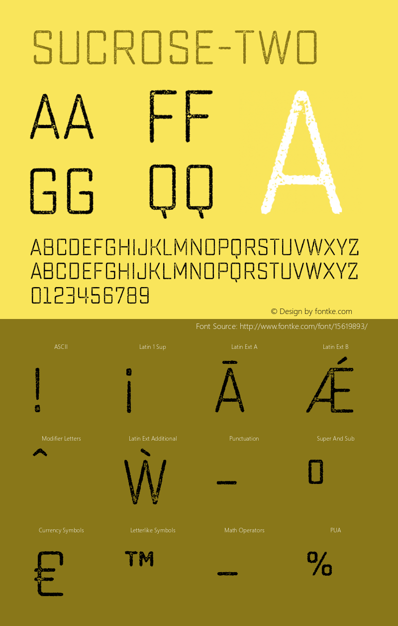 Sucrose-Two ☞ Version 1.000;com.myfonts.yellow-design.sucrose.two.wfkit2.gPv7图片样张