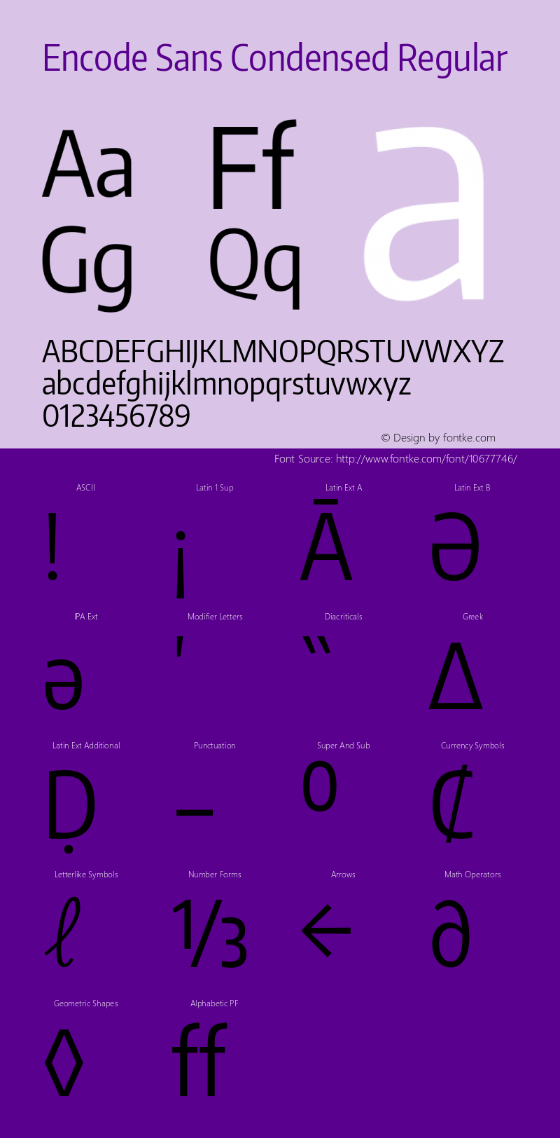 Encode Sans Condensed Regular Version 1.000; ttfautohint (v1.00) -l 8 -r 50 -G 200 -x 14 -D latn -f none -w G图片样张