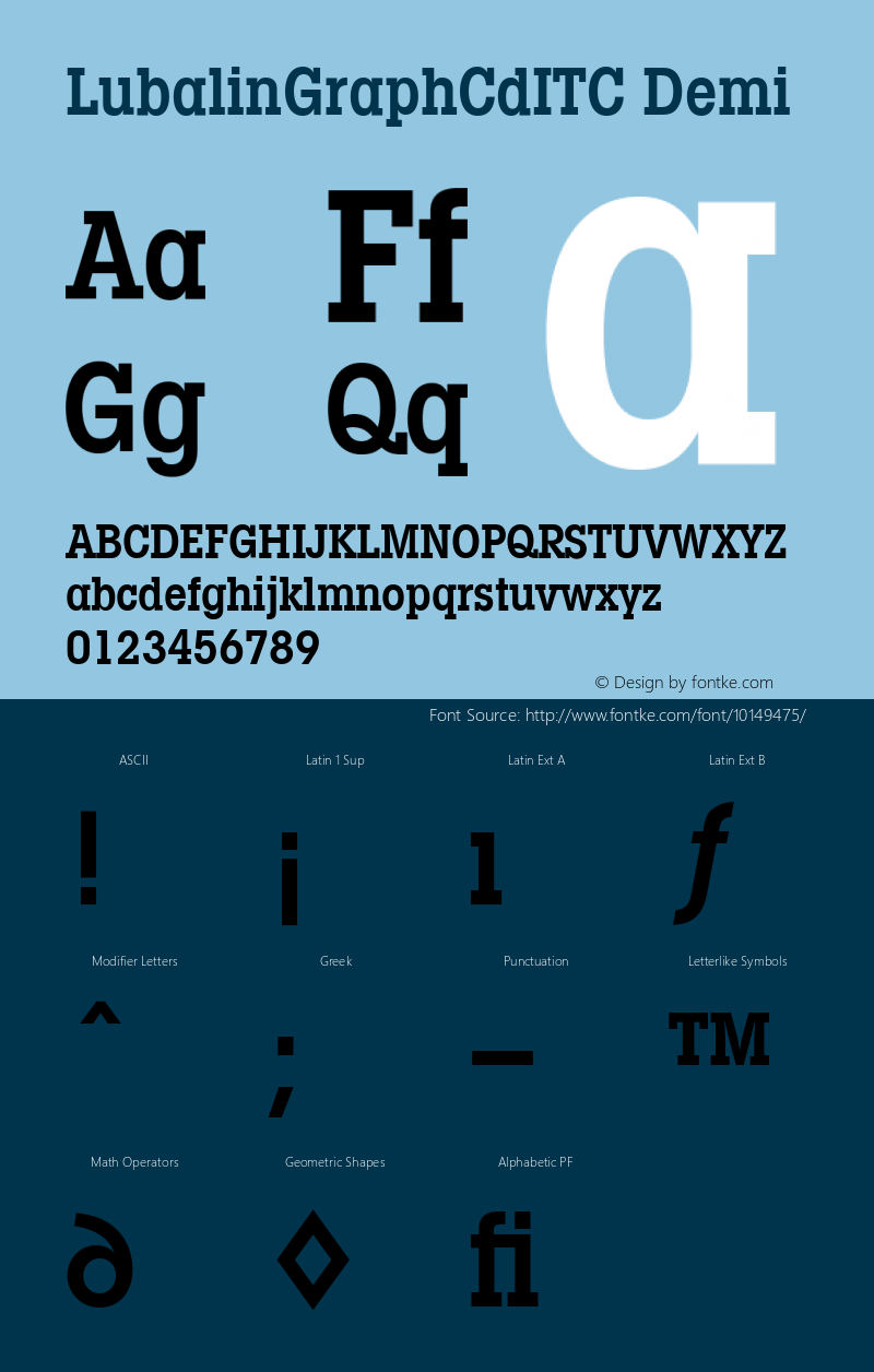 LubalinGraphCdITC Demi Version 001.000图片样张