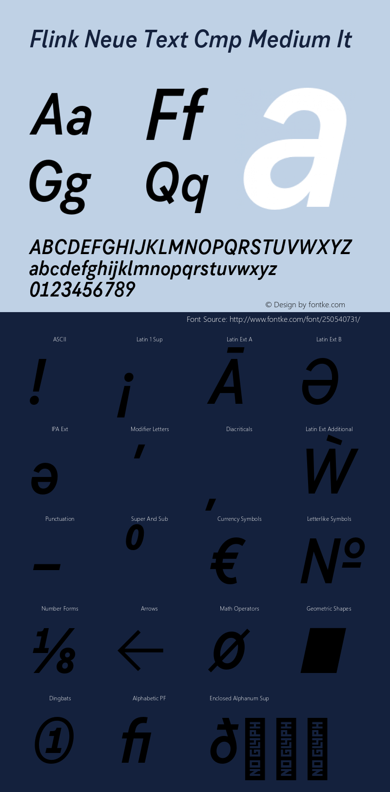 Flink Neue Text Cmp Medium It Version 2.100;Glyphs 3.1.2 (3150)图片样张