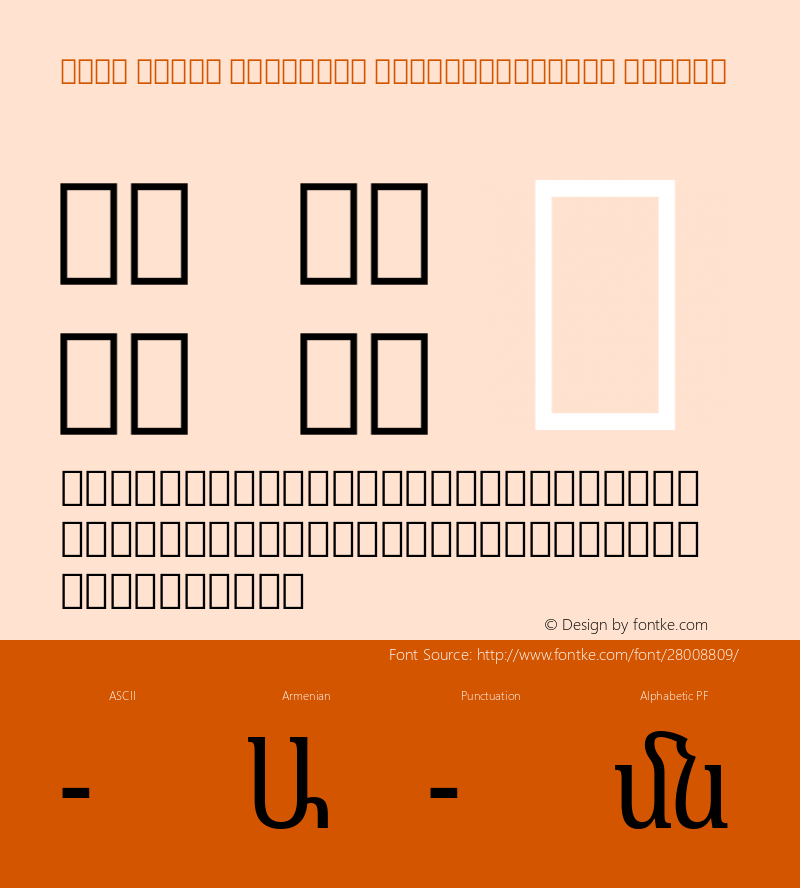 Noto Serif Armenian ExtraCondensed Medium Version 2.040; ttfautohint (v1.8.2)图片样张