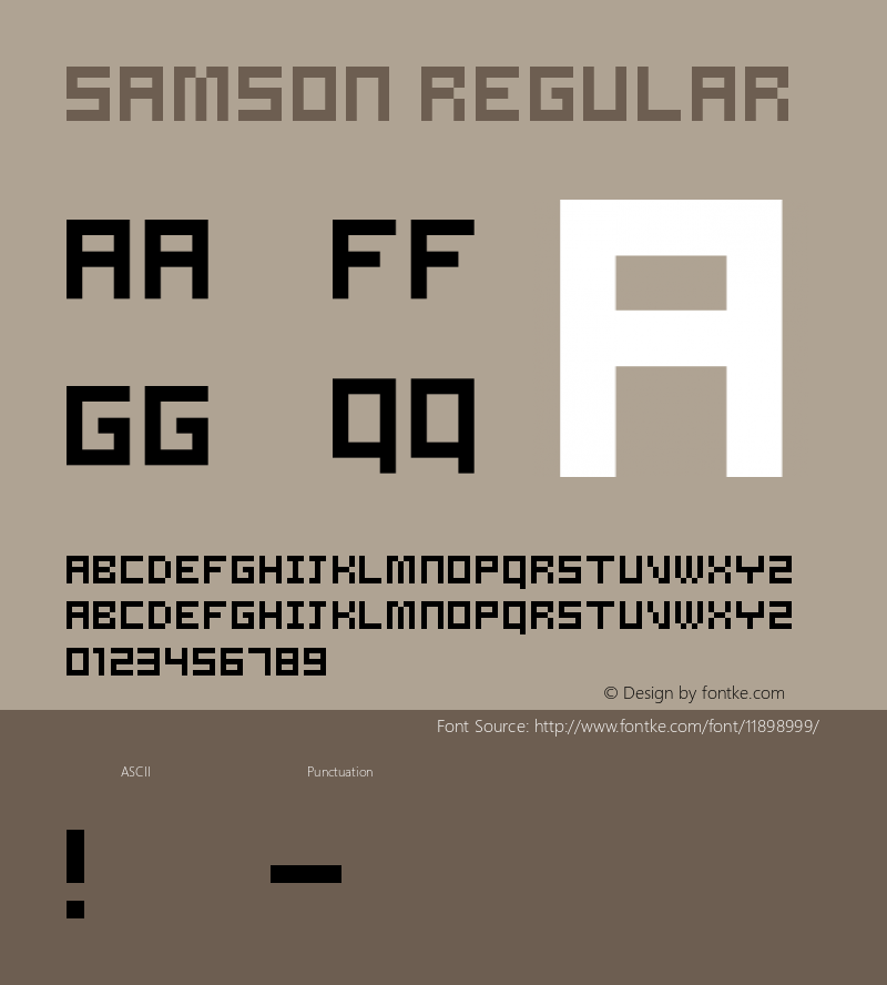 Samson Regular Version 2.00图片样张