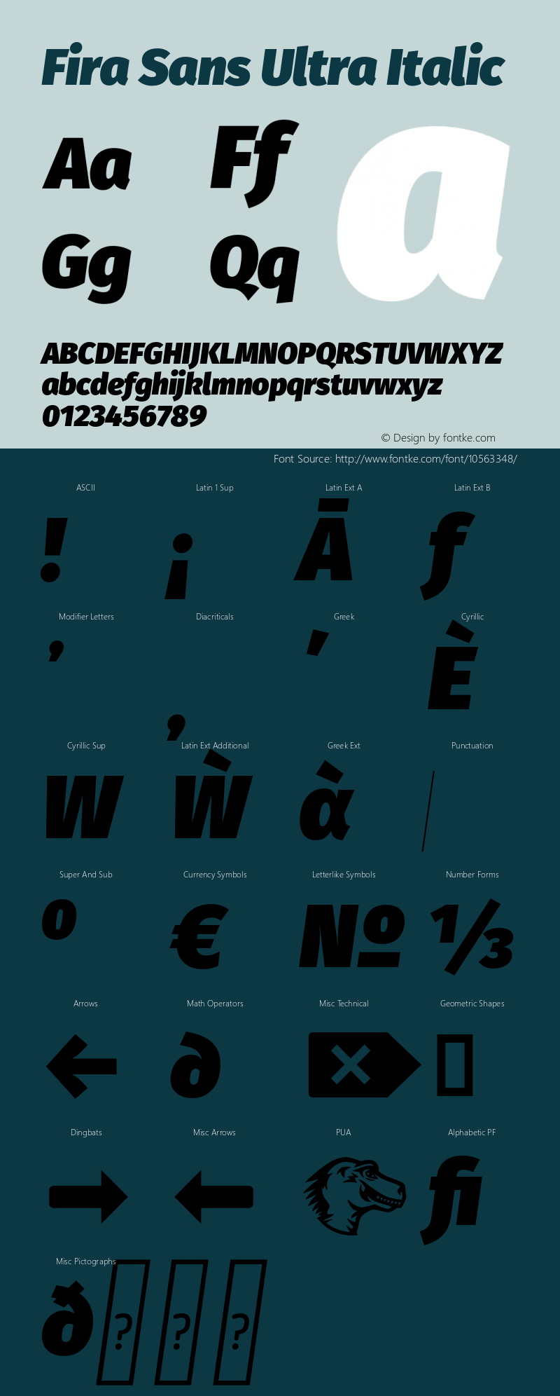 Fira Sans Ultra Italic Version 3.111;PS 003.111;hotconv 1.0.70;makeotf.lib2.5.58329图片样张