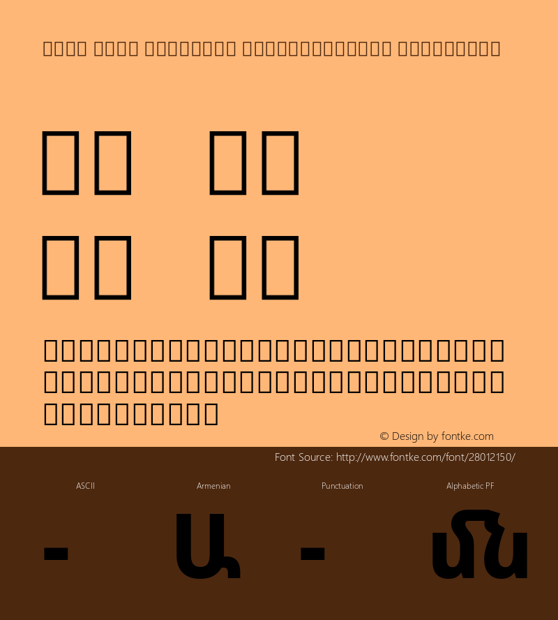 Noto Sans Armenian SemiCondensed ExtraBold Version 2.040; ttfautohint (v1.8.2)图片样张