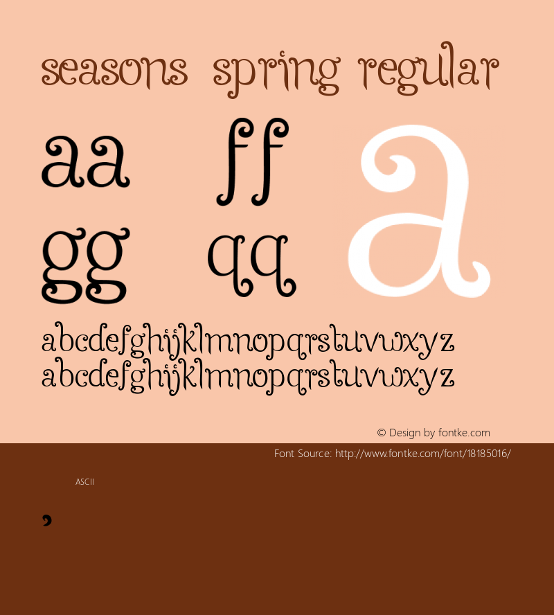 Seasons-Spring Regular Version 1.0图片样张