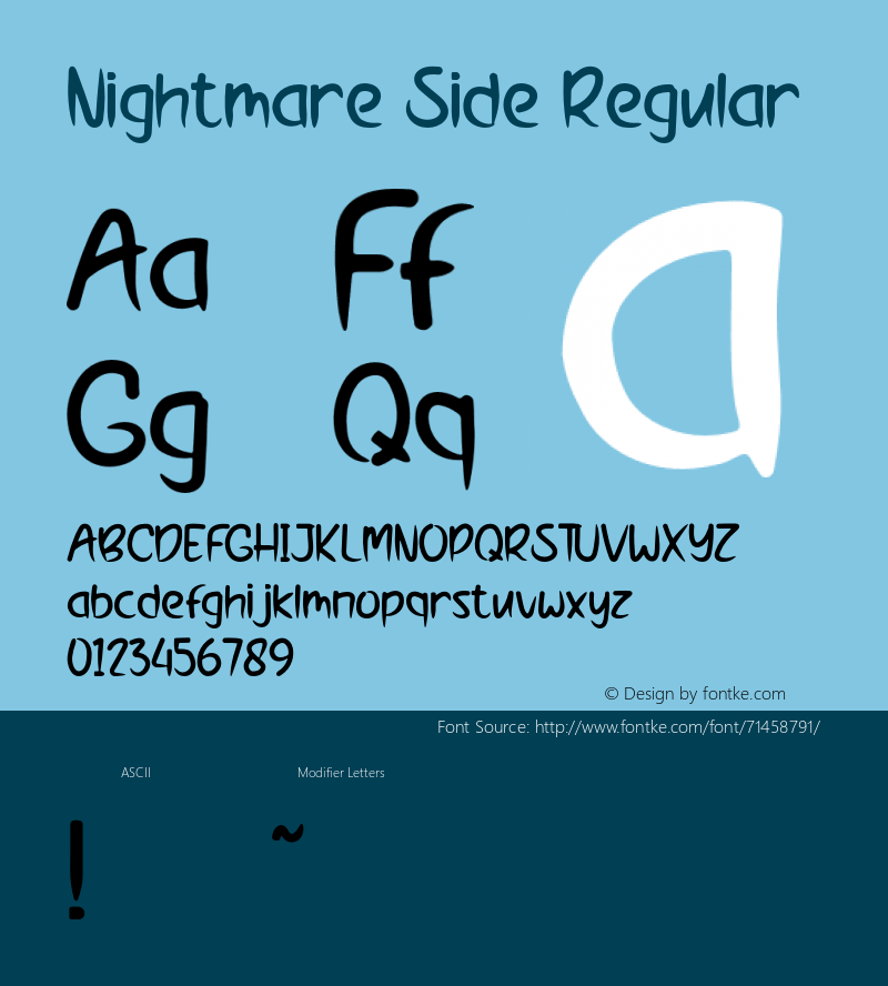 Nightmare Side Version 1.000图片样张