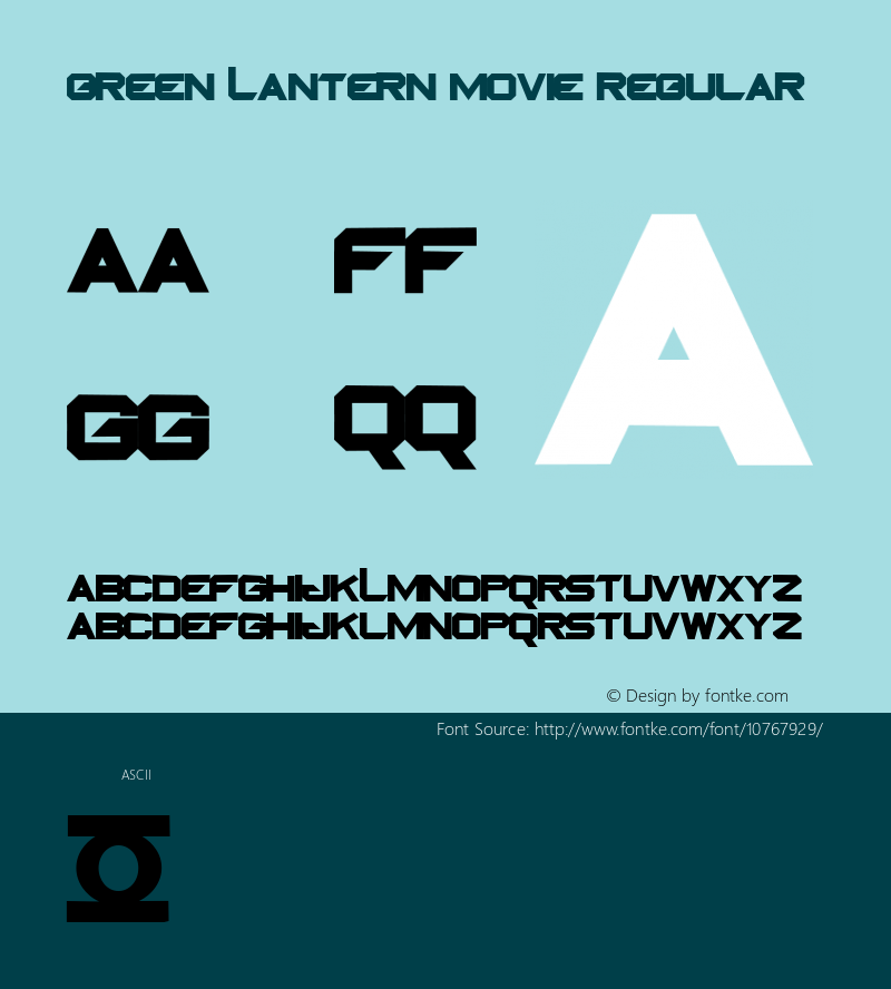 GREEN LANTERN MOVIE Regular Version 1.000 2011 initial release图片样张