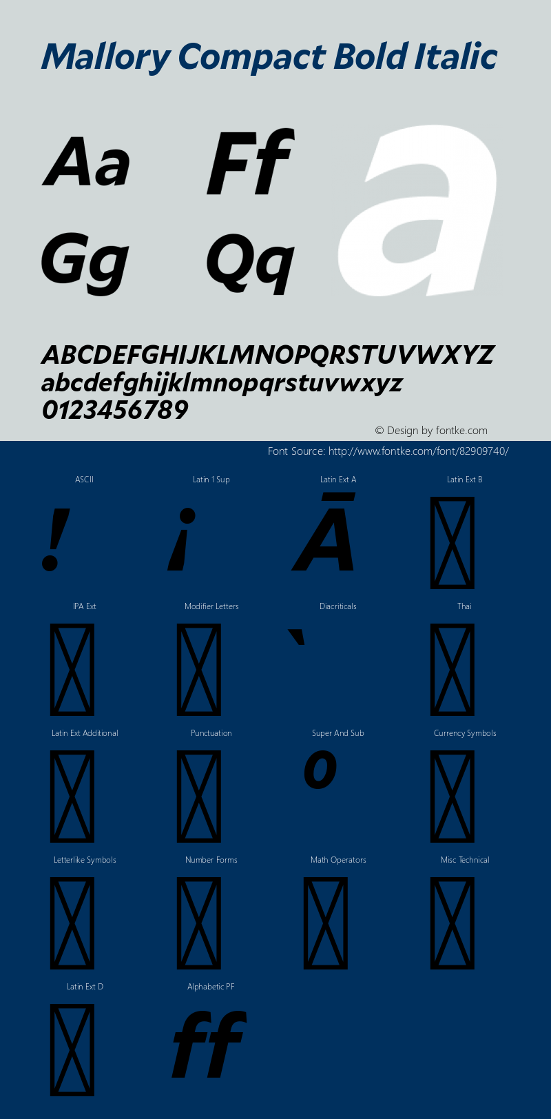 Mallory Cmpct Bold Italic Version 2.000;PS 2.000;hotconv 16.6.51;makeotf.lib2.5.65220图片样张