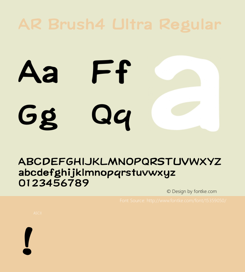 AR Brush4 Ultra Regular Version 2.10图片样张