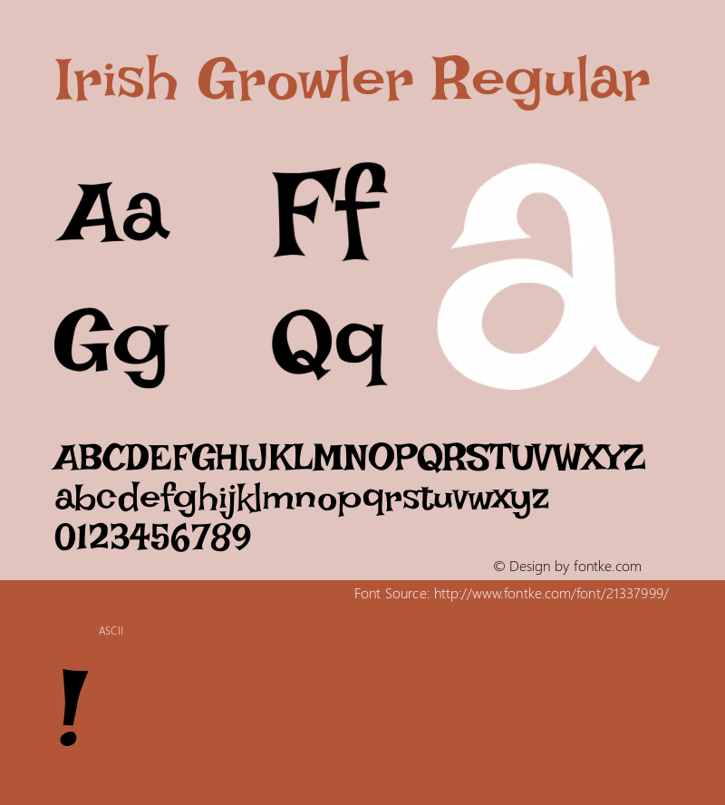 IrishGrowler Version 1.0图片样张