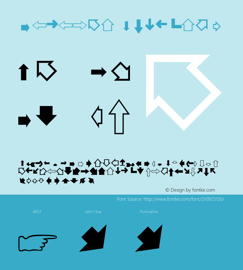 General Symbols 1 Version 1.001图片样张